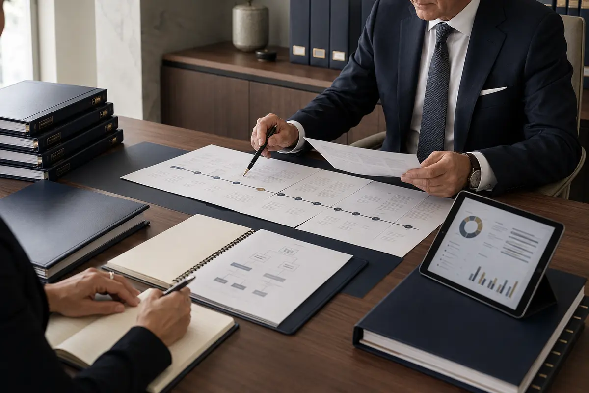 CPA reviewing complex prior-year Canadian tax records