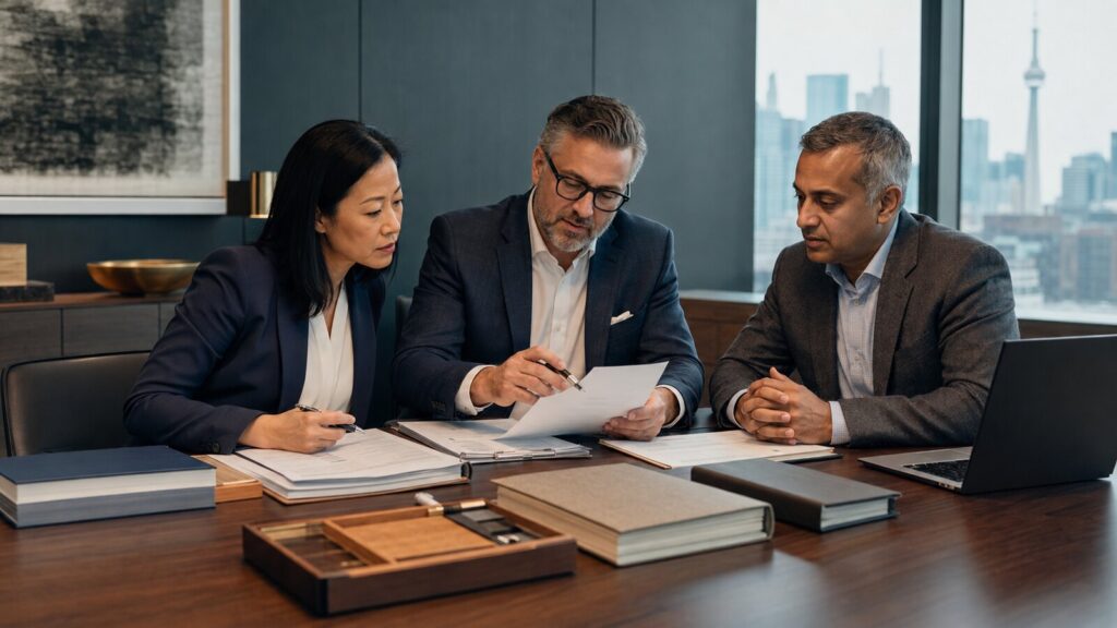 CPA team preparing private company records for a CRA audit